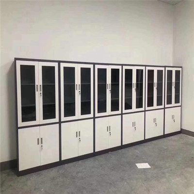 中二斗文件柜 鋼制鐵皮柜 昆明檔案柜工廠