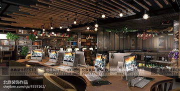 網吧網咖設計 云南香格里拉網咖