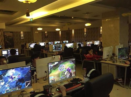 發燒配置與大屏液晶 高檔網咖實拍圖集