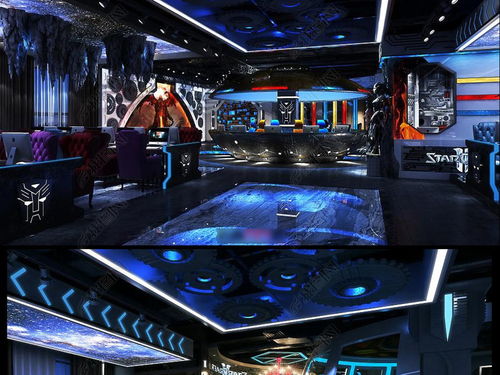 全套時尚炫酷網(wǎng)吧cad施工圖效果圖設(shè)計平面圖下載