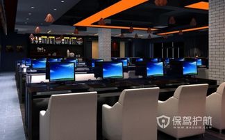 網吧設計效果圖,網吧裝修技巧