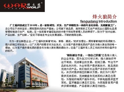 【烽火狼品牌鍵盤(pán)鼠標(biāo)工廠(chǎng),游戲網(wǎng)吧,承招國(guó)內(nèi)代理商專(zhuān)業(yè)游戲產(chǎn)品】?jī)r(jià)格,廠(chǎng)家,圖片,鼠鍵套裝,李勇-