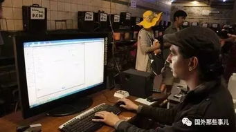 印度網吧實拍 xp系統 露天 環境不是一般惡劣