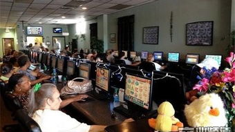 美國網吧女玩家較多特設妹子美甲服務