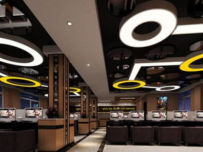 2018網吧前臺裝修效果圖 房天下裝修效果圖